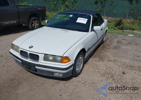 1995 BMW 325 Ic из США, поврежденный, VIN WBABJ5320SJC83061